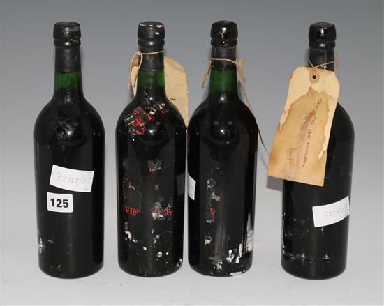 Four bottles of Quinta do Noval 1970 Vintage Port